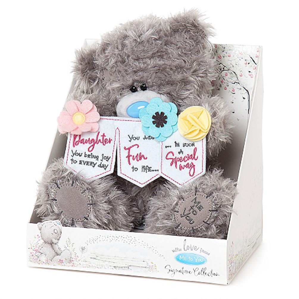 9" Holding Daughter Bunting Me to You Bear Extra Image 1
